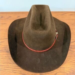 Cowboy hat the Bounty Hunter Brown Cowboy Hat Leather band